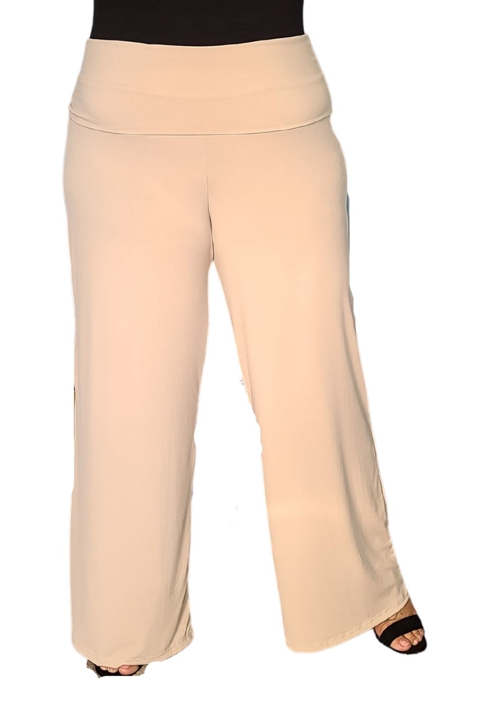 Buy Gloye Women White Self Design Lycra Blend Trousers (Xxl) Online at Best  Prices in India - JioMart.